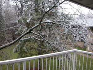 Photos of Ice Storm during the Day